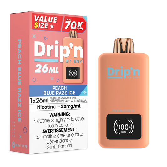 Drip'n 26mL Peach Blue Razz Ice