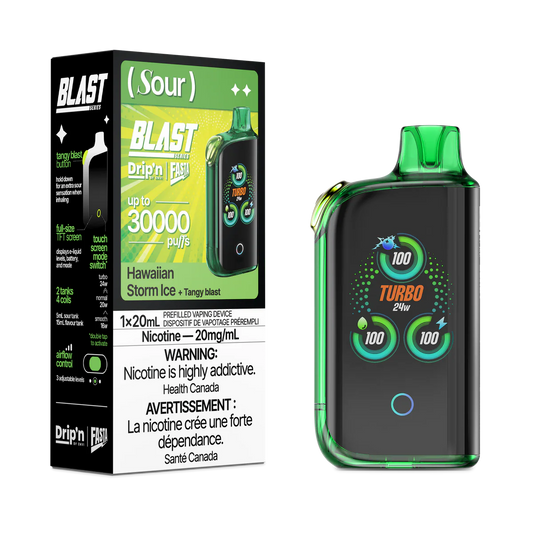 Drip'n by Envi x Fasta Blast 30K Hawaiian Storm Ice (Sour)