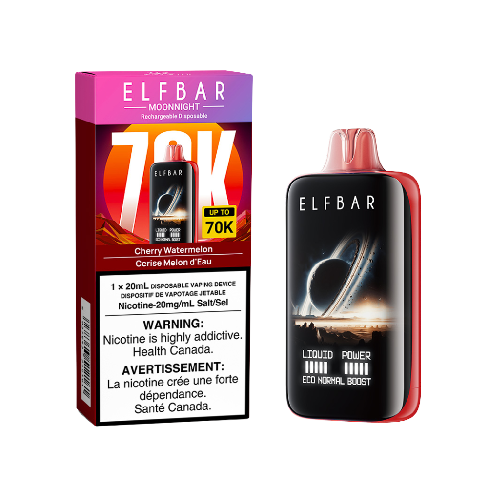 ELF Bar MoonNight 70K Disposable Vape - Cherry Watermelon