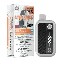 FLAVOUR BEAST UNLEASHED MODE MAX 3 - EPIC PEACH MANGO (ICED)