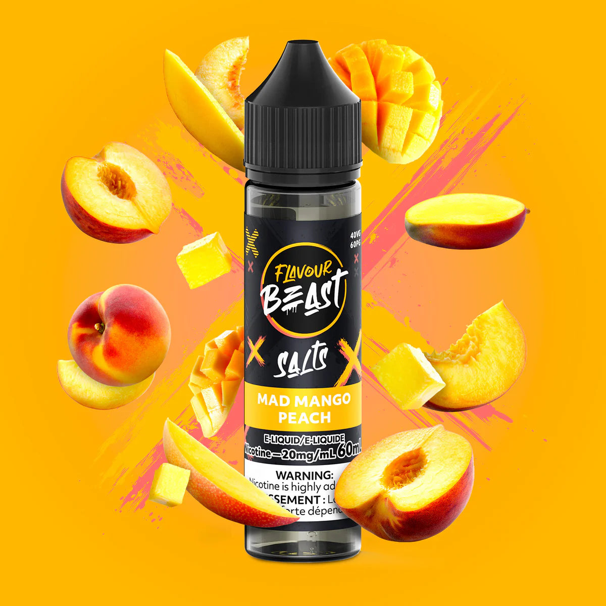 Flavour Beast Salt - Mad Mango Peach