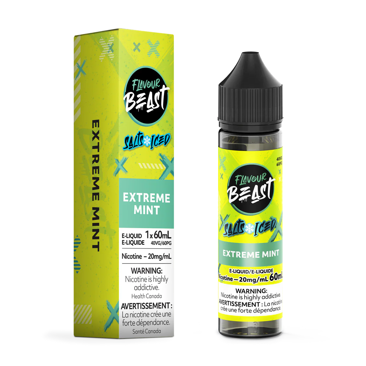 Flavour Beast Salt - Extreme Mint Iced