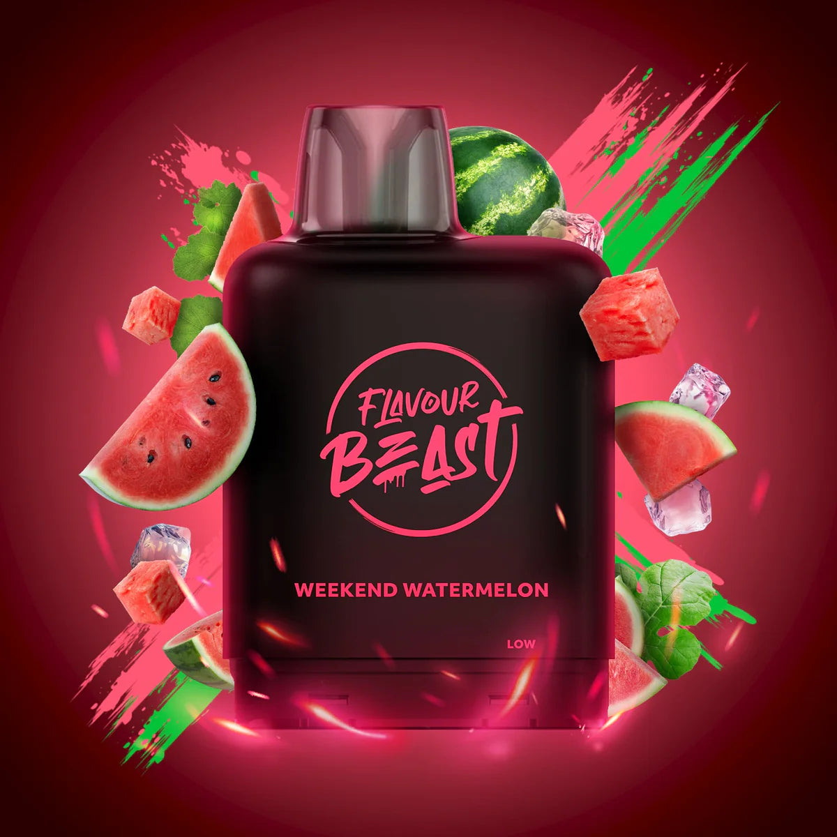 Level X Flavour Beast Boost G2 Weekend Watermelon Iced