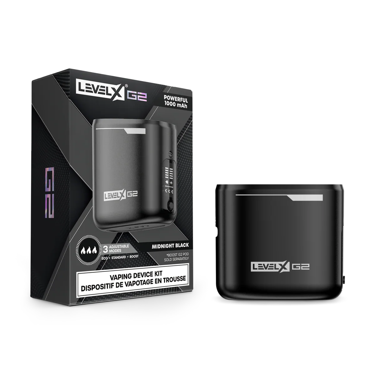 Level X Boost G2 Base Device Kit Midnight Black