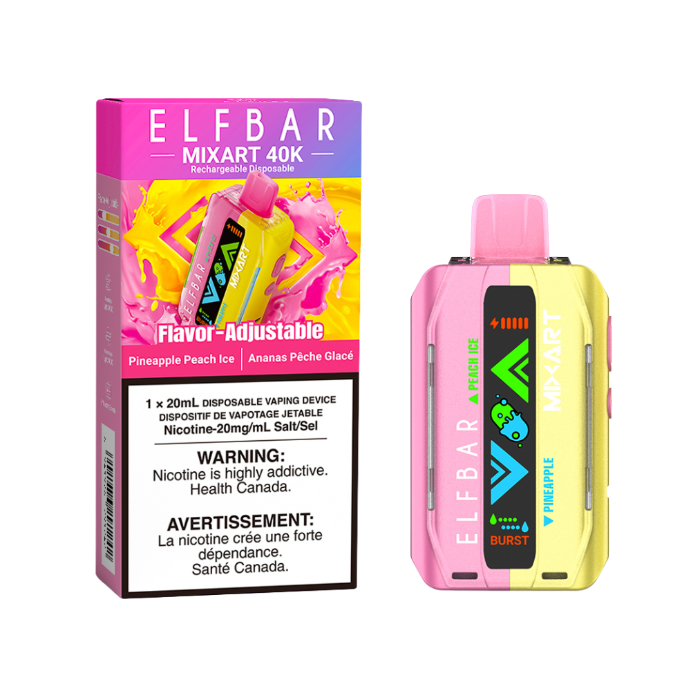 Pineapple Peach Ice - ELFBAR MiXART 40K