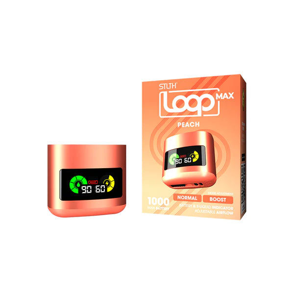 STLTH LOOP MAX CLOSED POD DEVICE PEACH