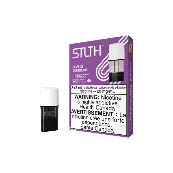 STLTH POD PACK GRAPE ICE