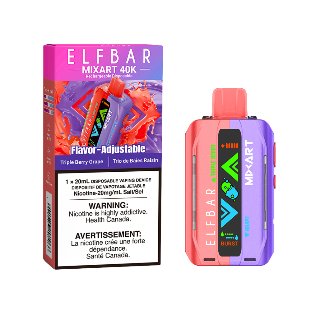 Triple Berry Grape - ELFBAR MIxART 40K