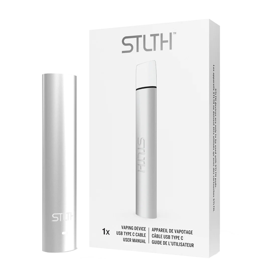 STLTH TYPE-C DEVICE SILVER METAL