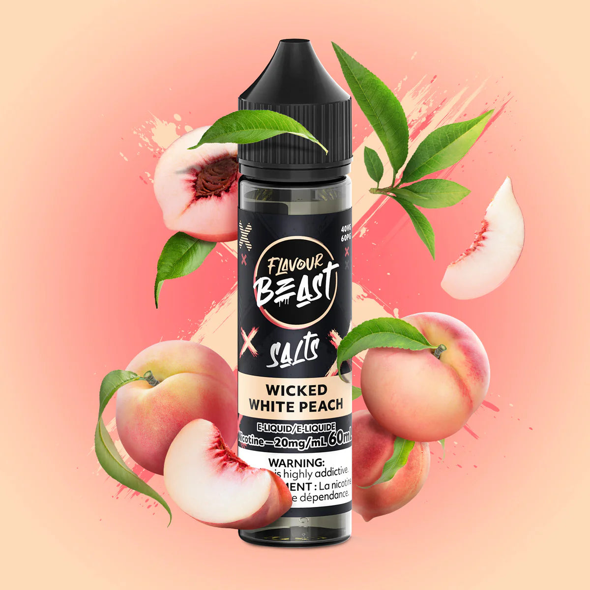 Flavour Beast E-Liquid Wicked White Peach