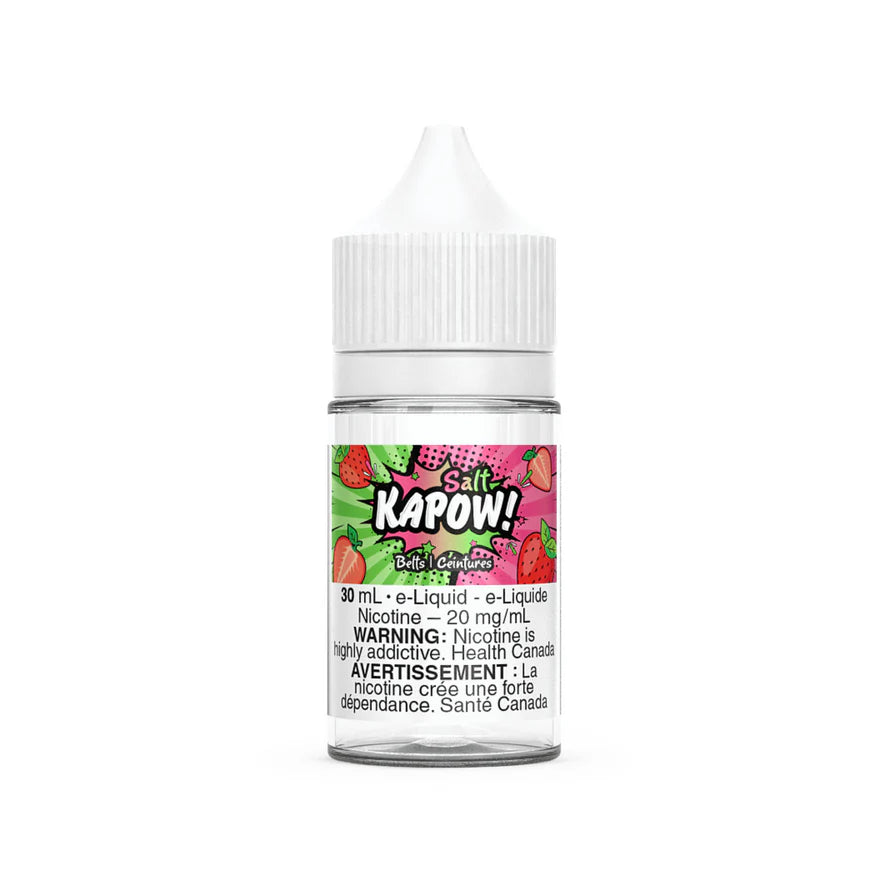 Belts - Salt KAPOW! 20mg/mL 30mL e-liquid