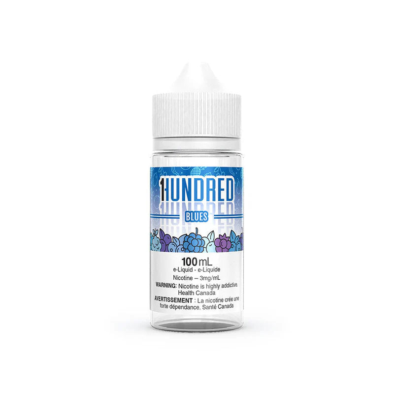 BLUES - HUNDRED 3mg/mL 100mL e-liquid