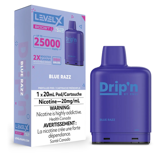Level X Drip'n Boost G2 Blue Razz