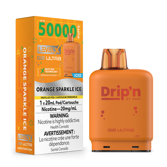 Level X Drip'n G2 Ultra Orange Fizz Ice