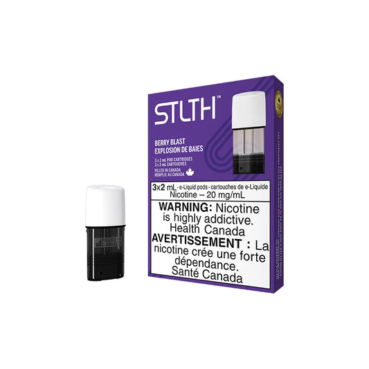 STLTH POD PACK BERRY BLAST (3 PACK) BOLD 50