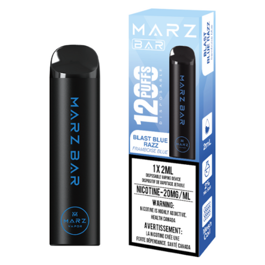 MARZ BAR 1200 - BLAST BLUE RAZZ
