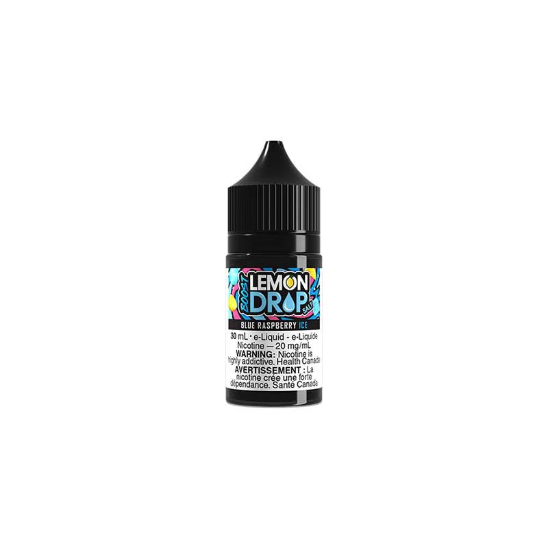 Blue Raspberry Ice- Boost Lemon Drop Salt 20mg/mL 30mL e-liquid