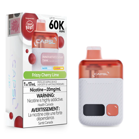 Frizzy Cherry Lime - CAPSL 60K Disposable Vape by Flavour Beast