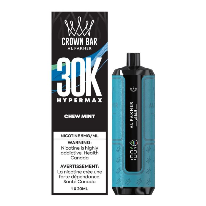 AL FAKHER CROWN BAR 30K HYPERMAX - CHEW MINT
