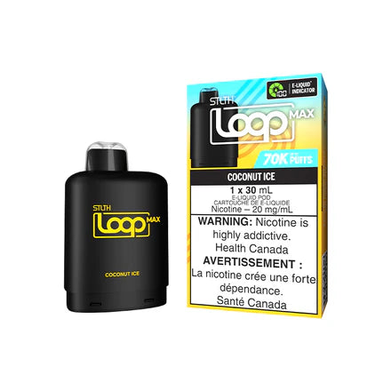 STLTH LOOP MAX POD 70k - COCONUT ICE