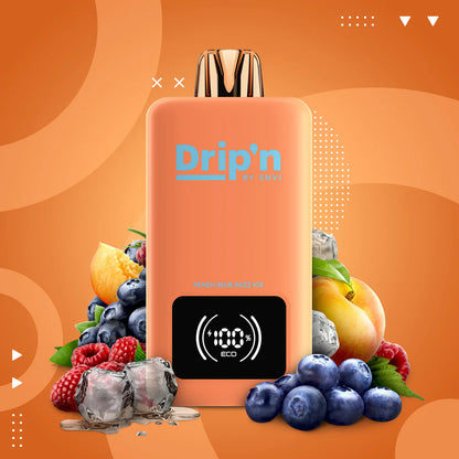 Drip'n 26mL Peach Blue Razz Ice