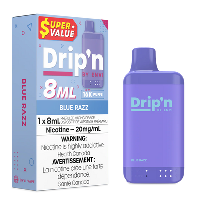 Drip'n by Envi 8ML Disposable - Blue Razz