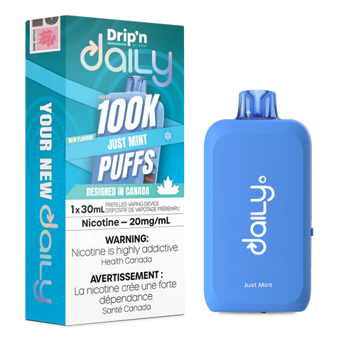 Just Mint - Dripn Daily Disposable Vape 100K
