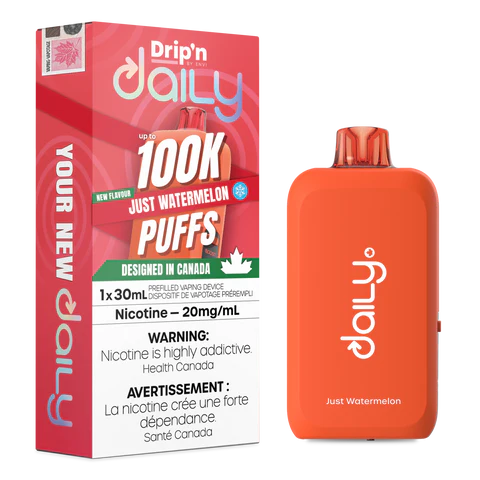 Just Watermelon - Dripn Daily Disposable Vape 100K