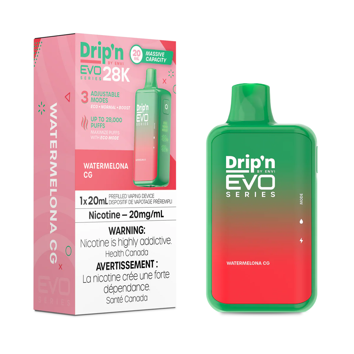 Drip'n by Envi EVO Series 28K Watermelona CG