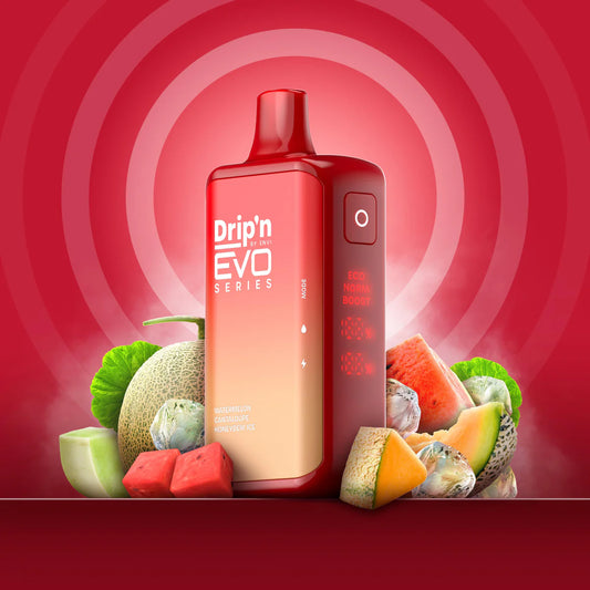 Drip'n by Envi EVO Series 28K Watermelon Cantaloupe Honeydew lce