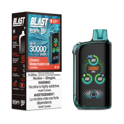 Drip'n by Envi x Fasta Blast 30K Watermelon Ice (Frozen)