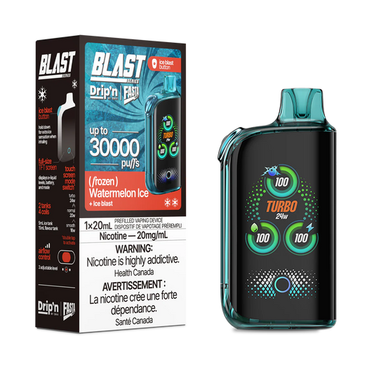 Drip'n by Envi x Fasta Blast 30K Watermelon Ice (Frozen)
