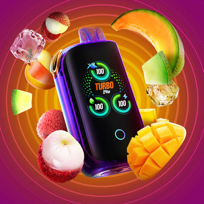 Drip'n by Envi x Fasta Blast 30K Mango Ice + Lychee Melon (Fusion)