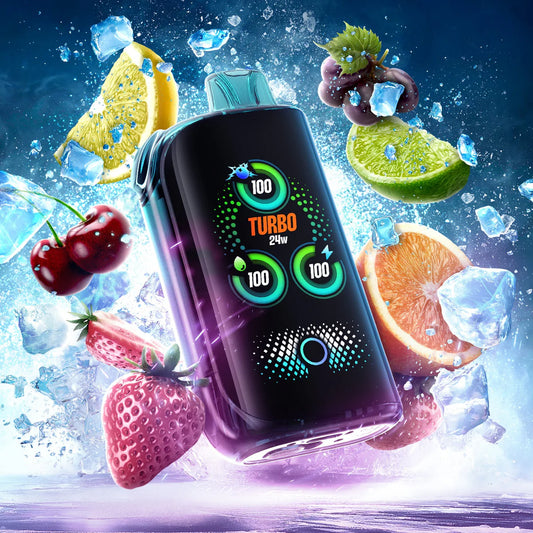 Drip'n by Envi x Fasta Blast 30K Electric Fruit Blast Ice (FROZEN)