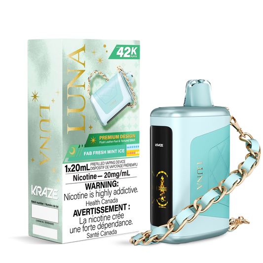 Fab Fresh Mint Ice - Kraze Luna Disposable