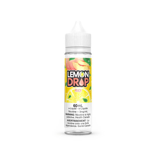 Peach - Lemon Drop 0mg/mL 60mL e-liquid