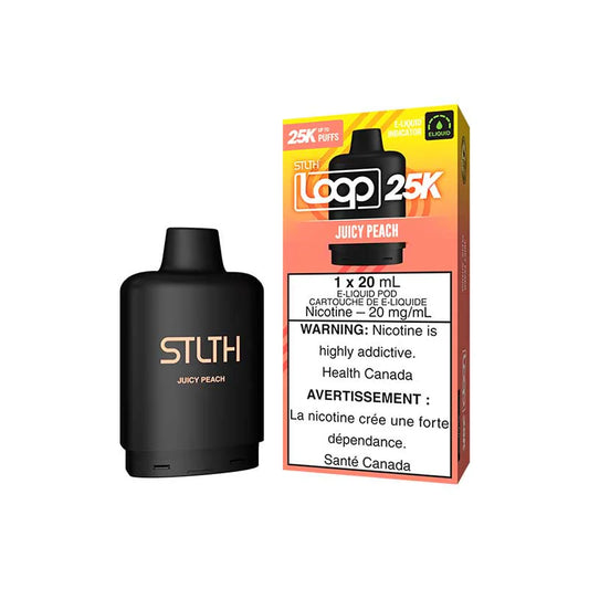 STLTH LOOP 25K PACK POD - JUICY PEACH