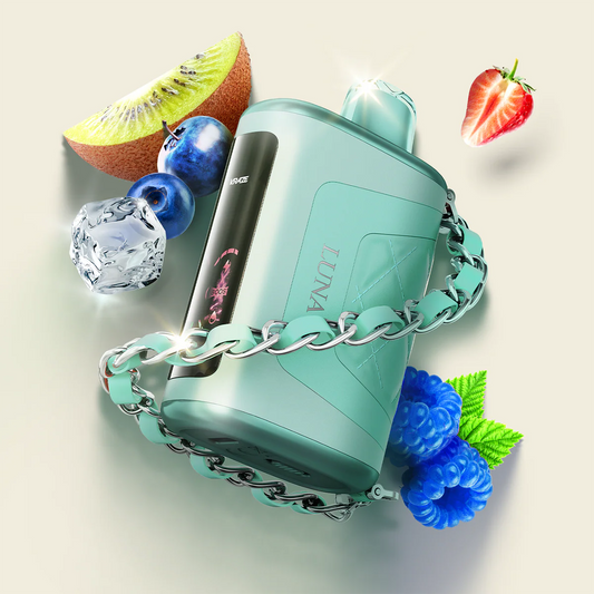 Blue Razz Strawberry Kiwi Ice - Kraze Luna 42K Disposable Vape