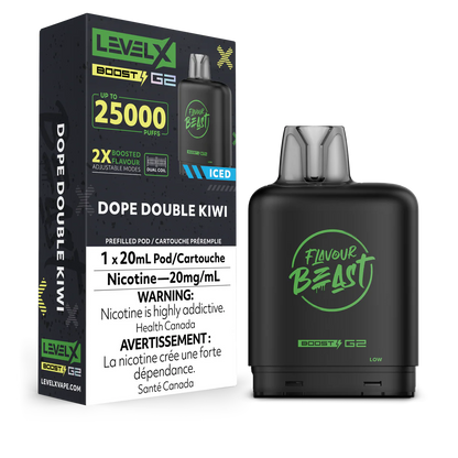 Level X Flavour Beast Boost G2 Dope Double Kiwi