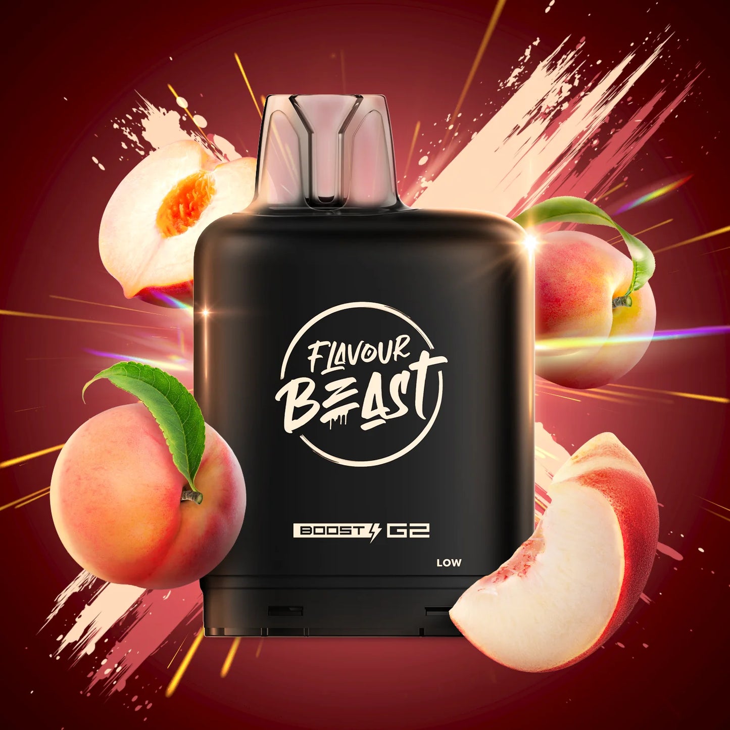 Level X Flavour Beast Boost G2 Wicked White Peach