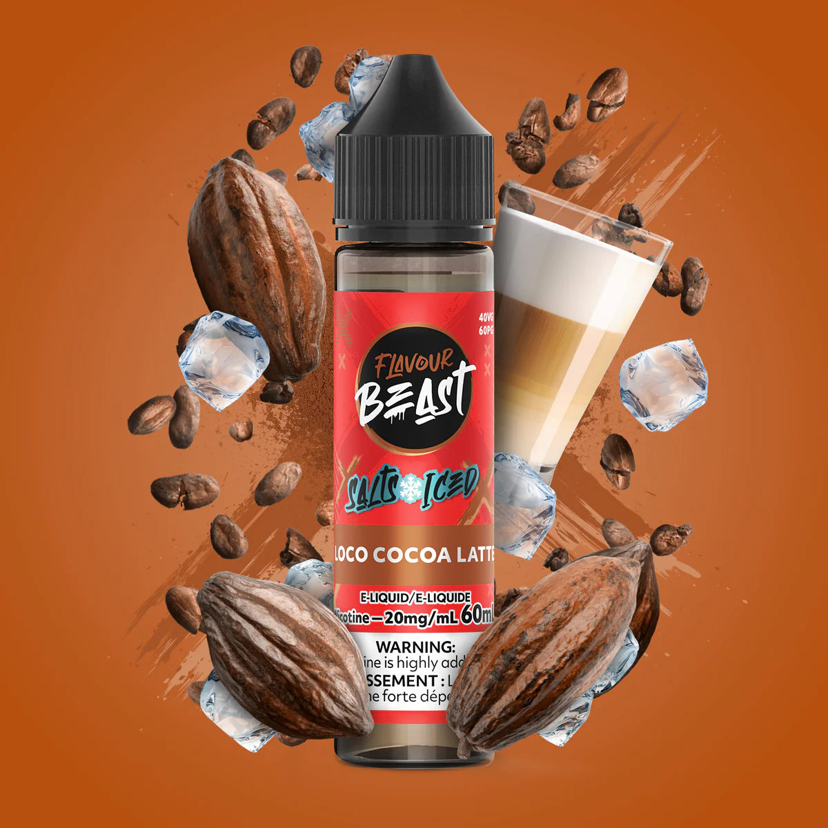 Flavour Beast E-Liquid  Loco Cocoa Latte (Iced)