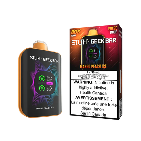 STLTH x GEEKBAR - MANGO PEACH ICE
