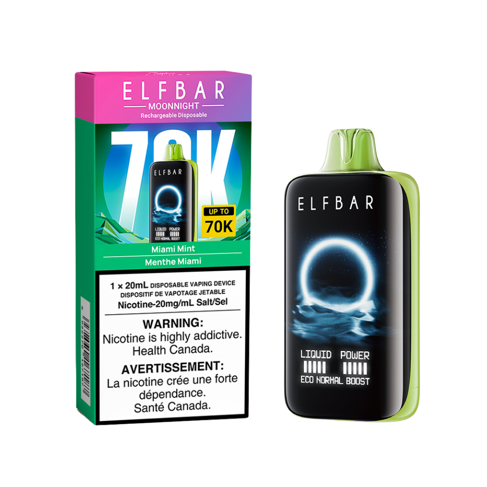 ELF Bar MoonNight 70K Disposable Vape - Miami Mint