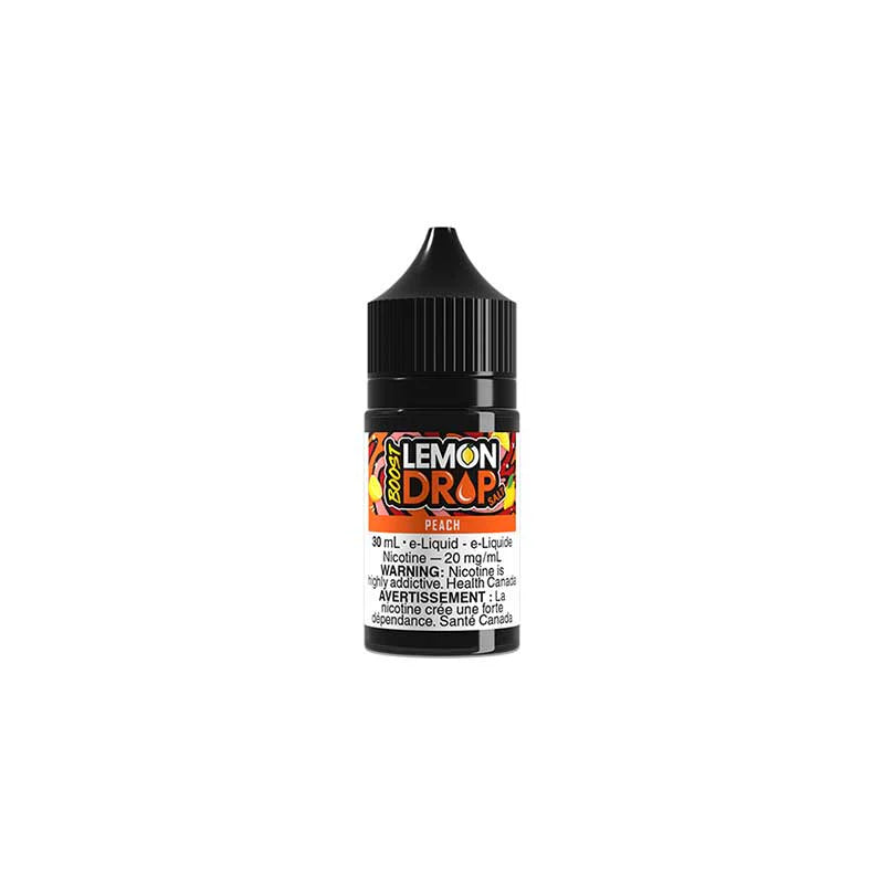 Peach - Boost Lemon Drop Salt 20mg/mL 30mL e-liquid