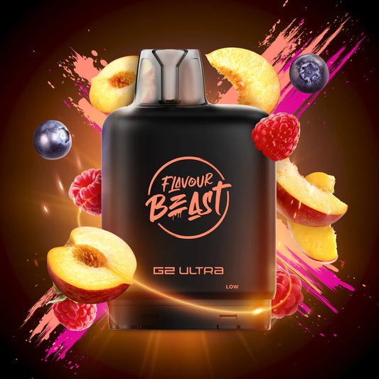Level X Flavour Beast G2 Packin' Peach Berry