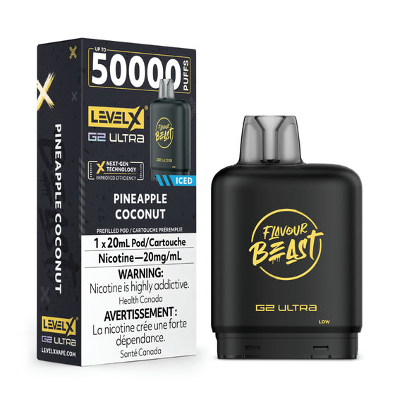 Level X Flavour Beast G2 Ultra - Pineapple Coconut (Iced)
