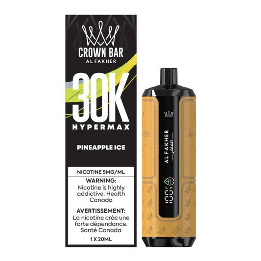 AL FAKHER CROWN BAR 30K HYPERMAX - PINEAPPLE ICE