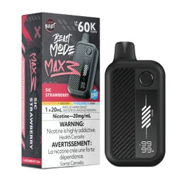 FLAVOUR BEAST MODE MAX 3 - SIC STRAWBERRY (ICED)