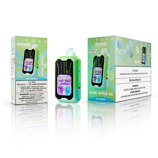 RIFBAR 40K - SOUR APPLE ICE