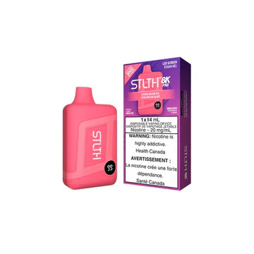 STLTH 8K PRO DISPOSABLE - LYCHEE MELON ICE